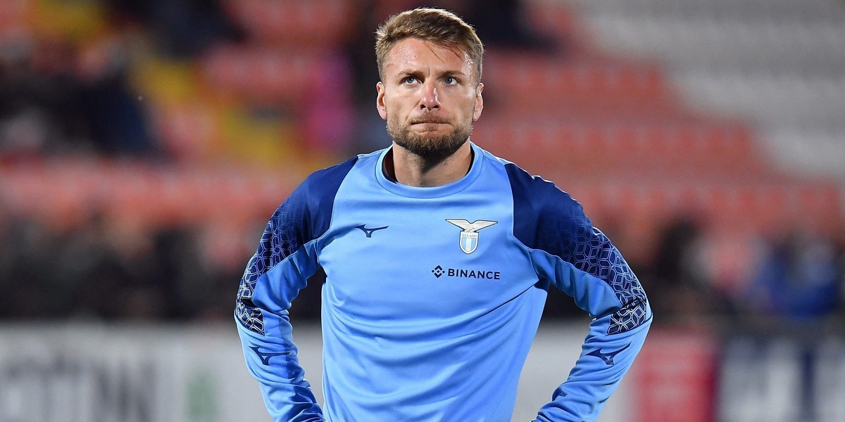 Ciro Immobile miał wypadek samochodowy.