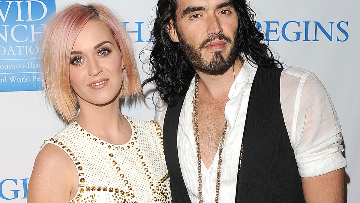 Katy Perry i Russell Brand (fot. Getty Images)