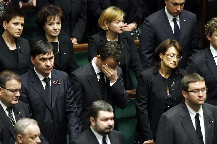 Sejm. Prezes PiS odbiera kondolencje