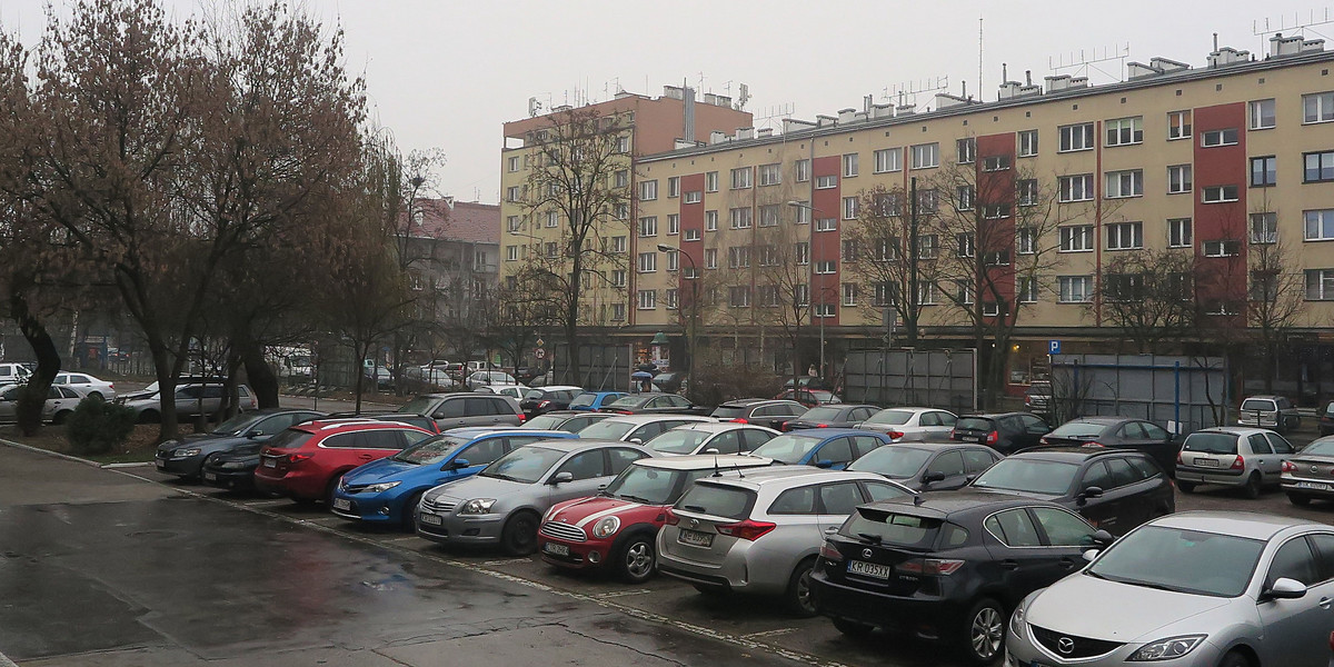 kraków parking