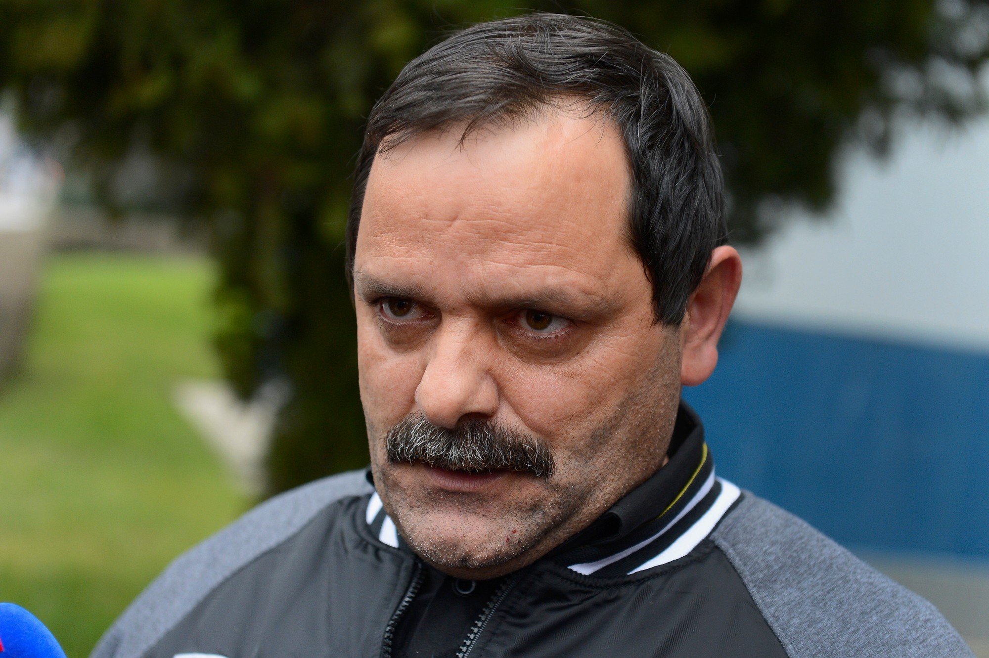 Predseda Strany rómskej únie František Tanko.