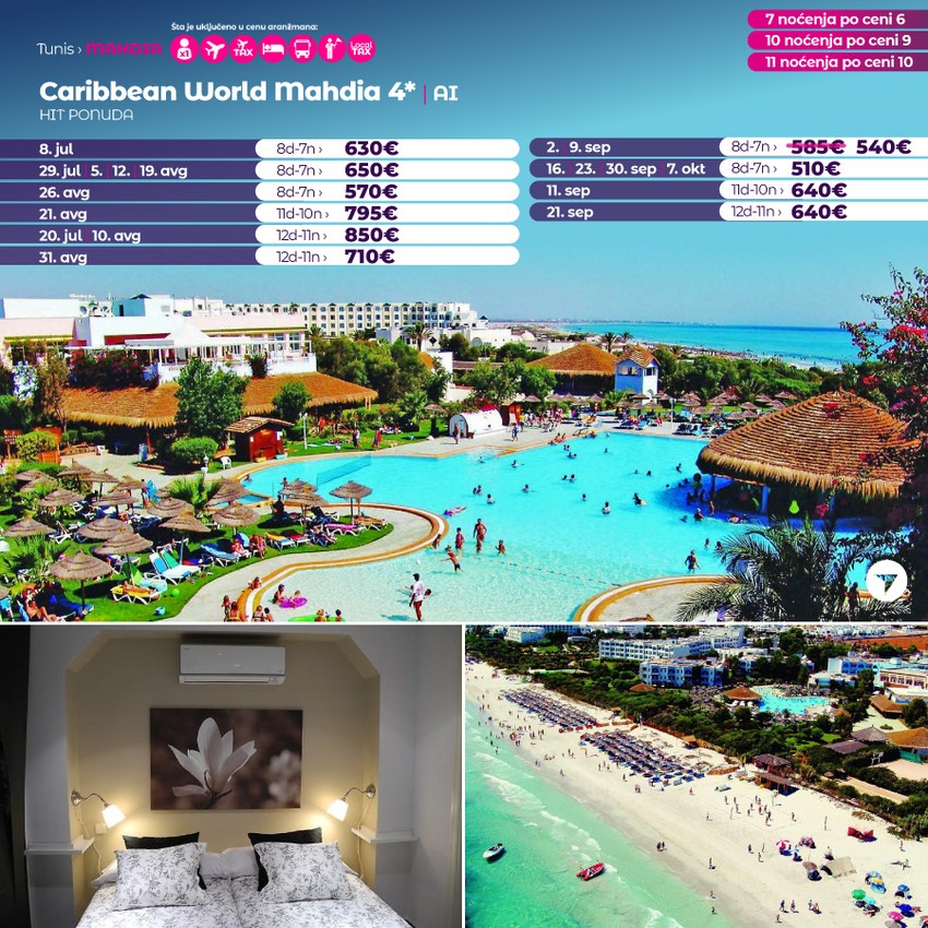 Caribbean World Mahdia 4*