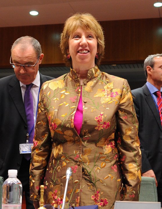 Catherine Ashton w 2014 r.