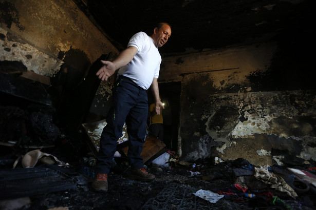 Izraelscy osadnicy podpalili palestyński dom. Zginęło 1,5-roczne dziecko