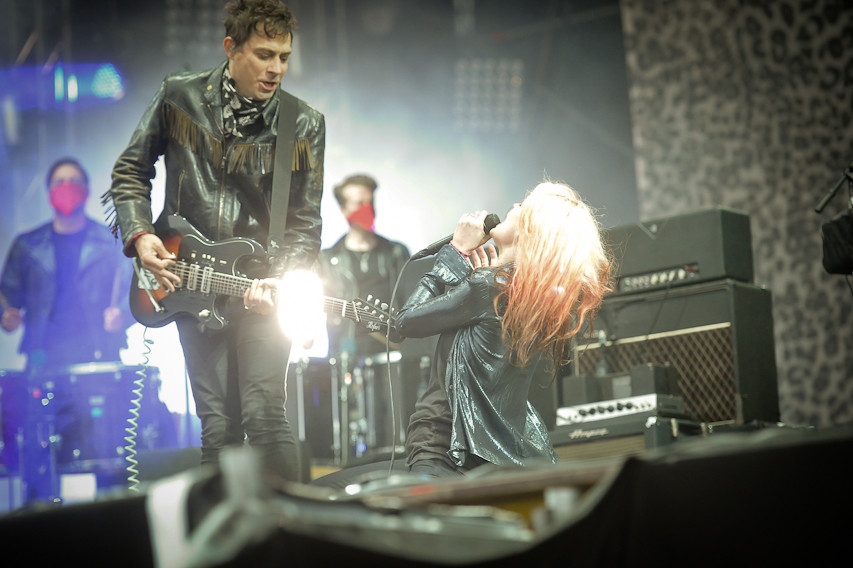 The Kills na Open'er Festival 2012 (fot Artur Rawicz/Onet.)