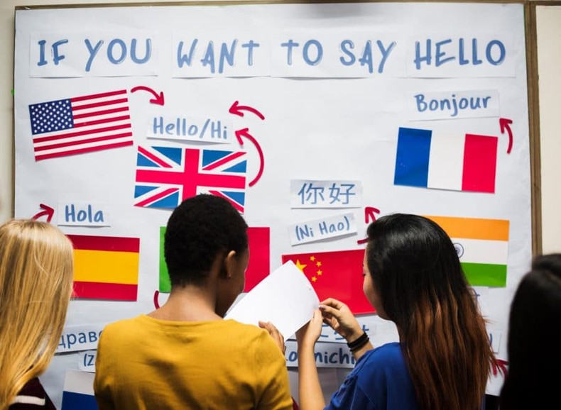 You can learn languages