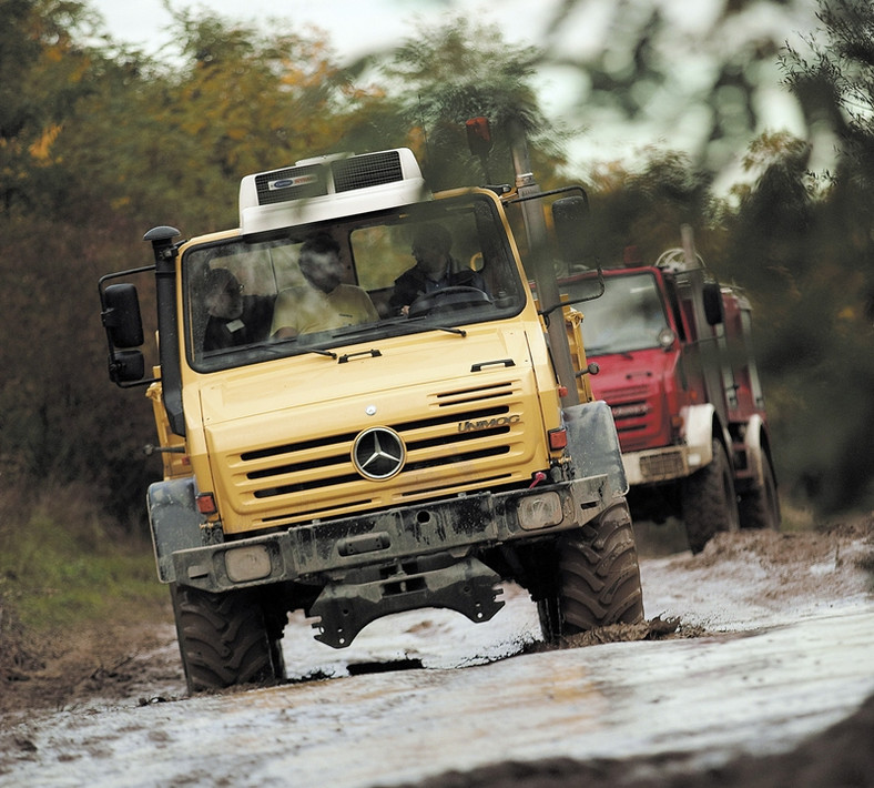 Mercedes Unimog to najlepsza terenówka świata