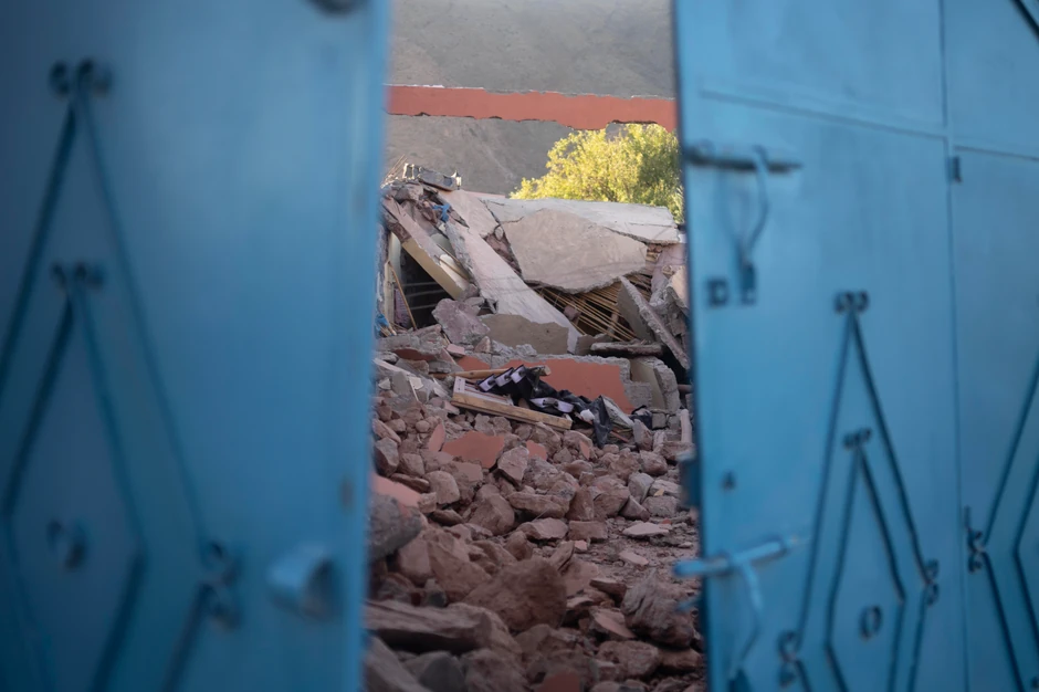 Potres u Maroku - selo Ižakak kod Marakeša