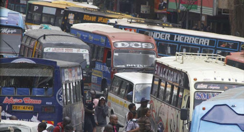 Matatu Association of Kenya announces go-slow in Nairobi over parking fees