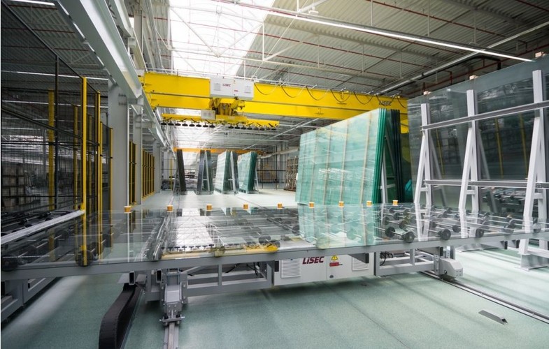 Tak wyglądały nowe hale produkcyjne w lipcu 2014 r.Drutex lipiec 2014 r.<br><br> fot. Materiały prasowe DRUTEX