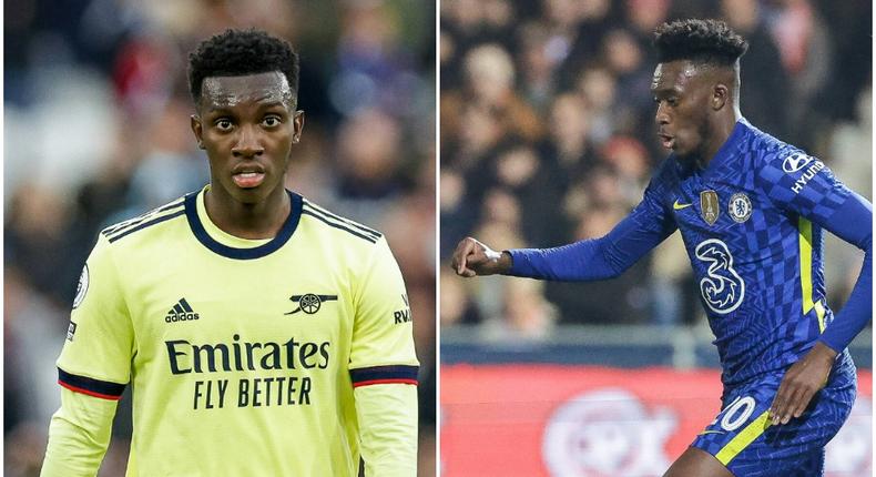 Premier League regulars Eddie Nketiah and Callum Hudson-Odoi are set to switch allegiances to the Black Stars of Ghana 