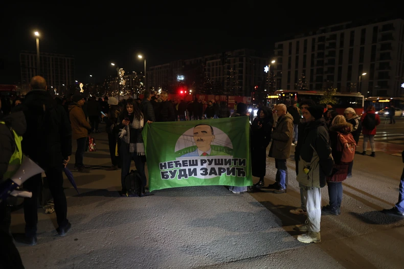 protest Beograd na vodi