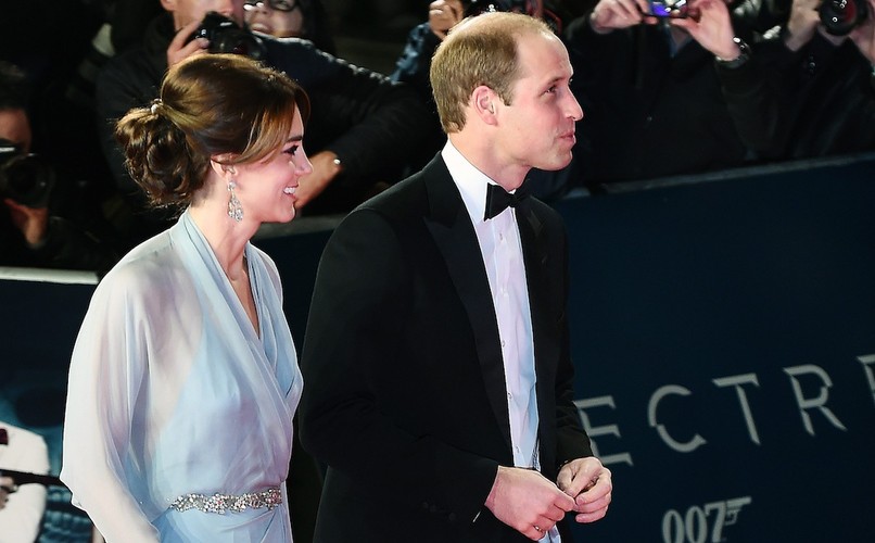 Książę William i księżna Catherine na światowej premierze 'Spectre'