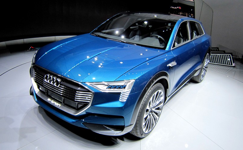 Audi e-tron quattro concept zaprojetowany przez Kmilla Łabanowicza