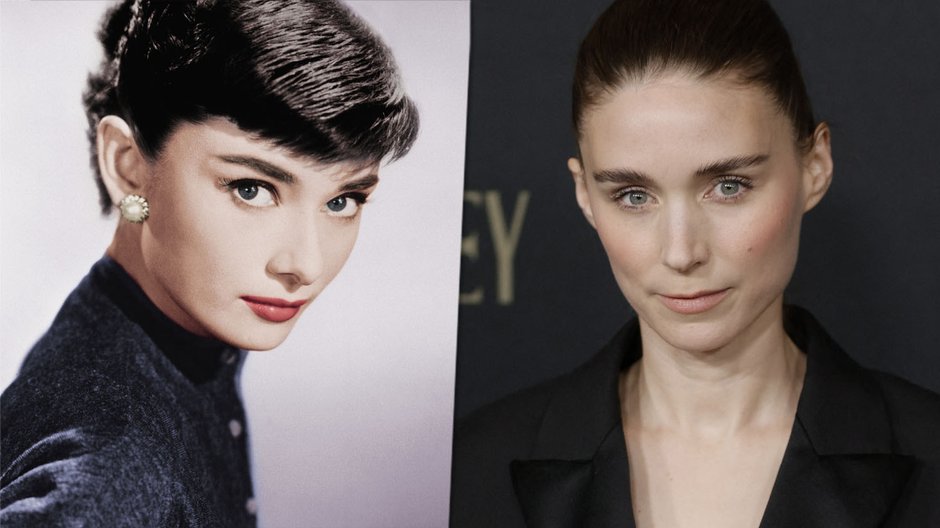 Audrey Hepburn i Rooney Mara