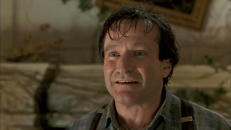 Robin Williams w filmie "Jumanji"