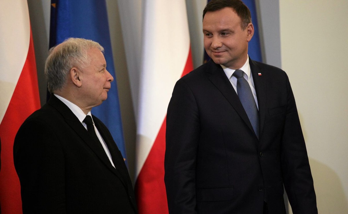 Jarosław Kaczyński i Andrzej Duda