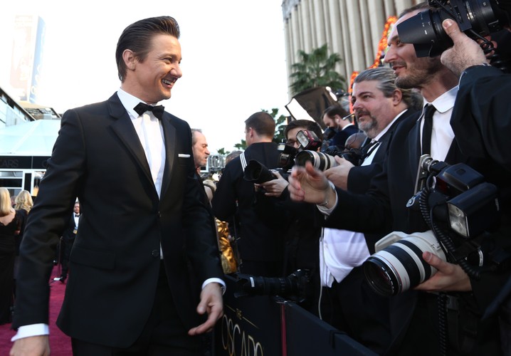 Jeremy Renner na czerwonym dywanie