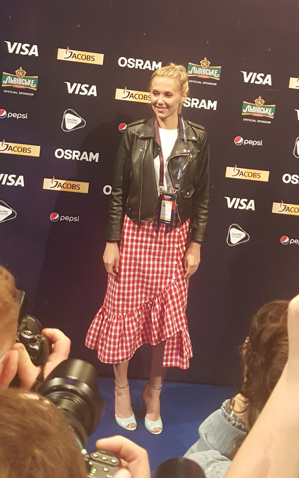 Eurowizja 2017 - Kasia Moś na konferencji prasowej