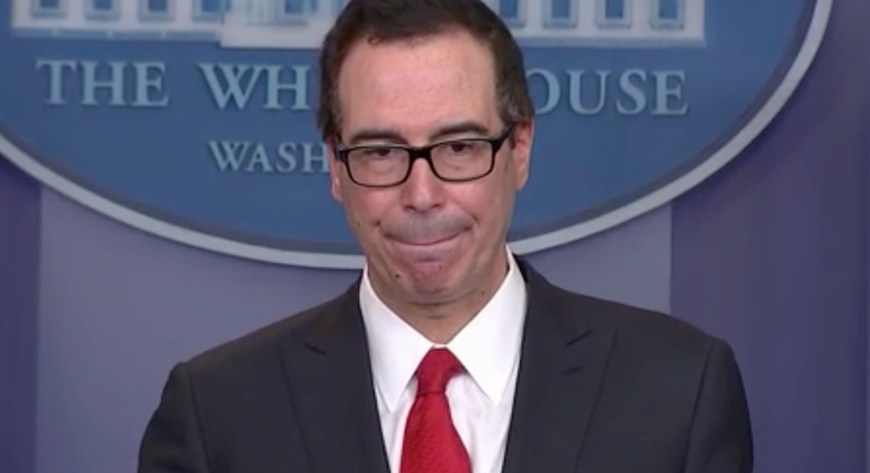 Steven Mnuchin.