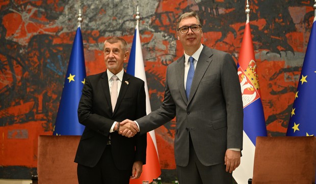 Aleksandar Vučić i Andrej Babiš