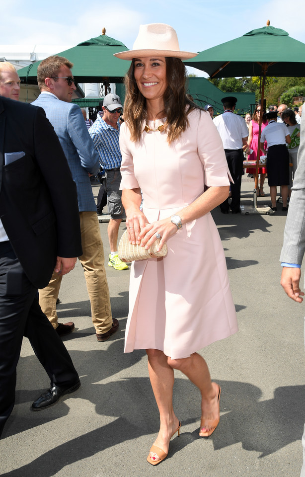 Pippa i James Middleton na Wimbledonie