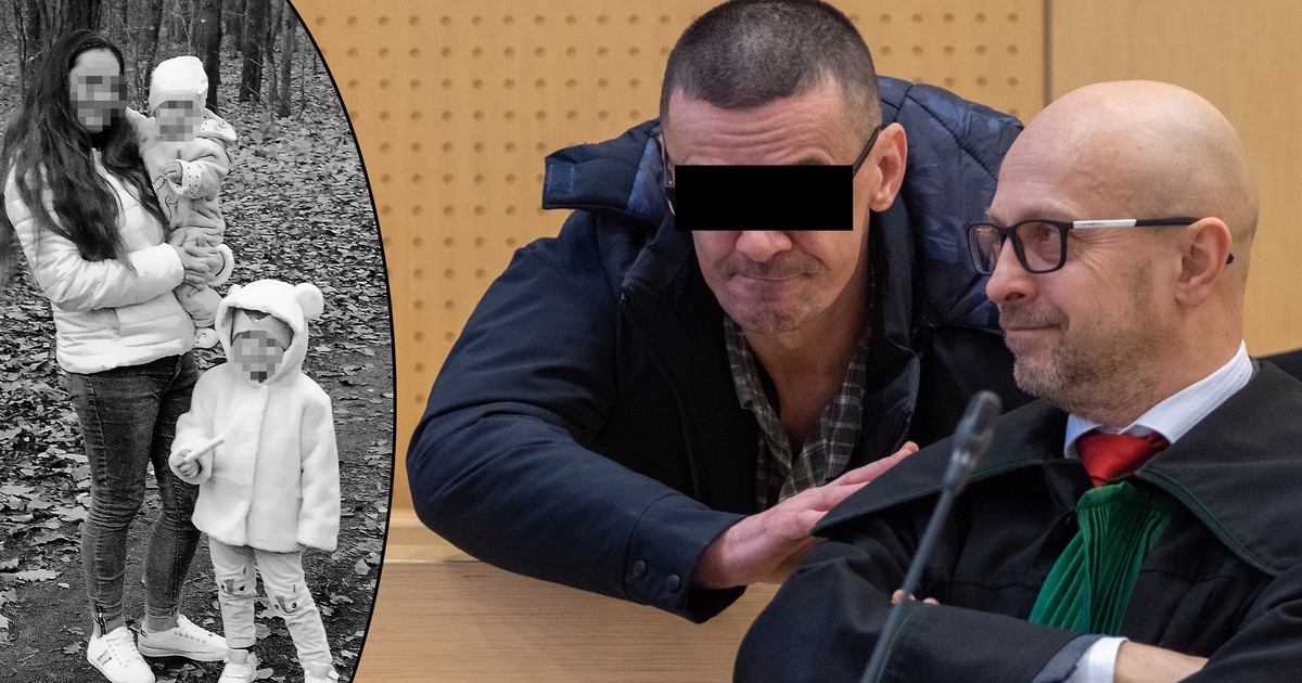Pokazał, jak mordował żonę i córeczki. Na sali zapadła cisza. Później zwrot w sprawie