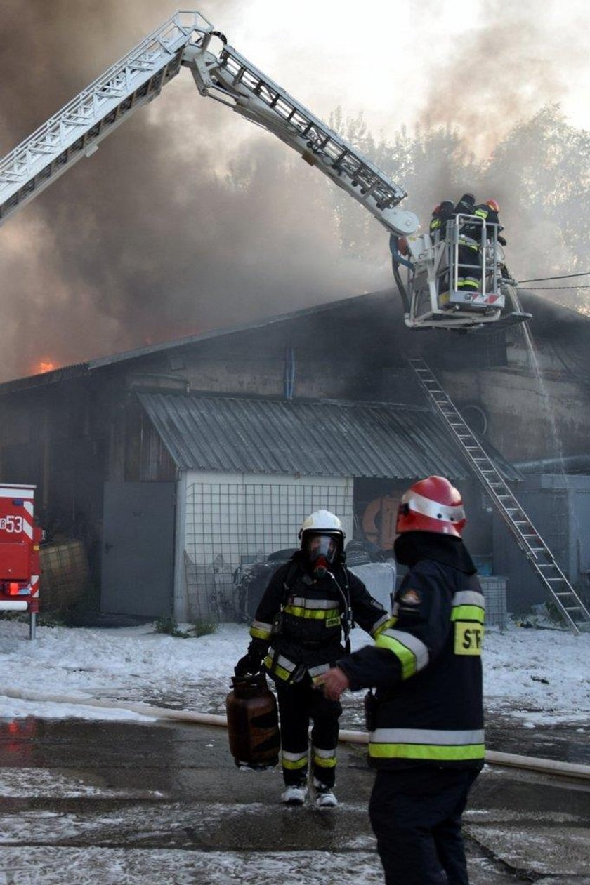 Pożar w Markowej