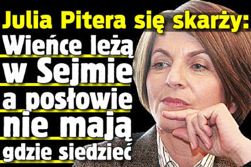 Skandaliczne słowa Pitery. PRZECZYTAJ!