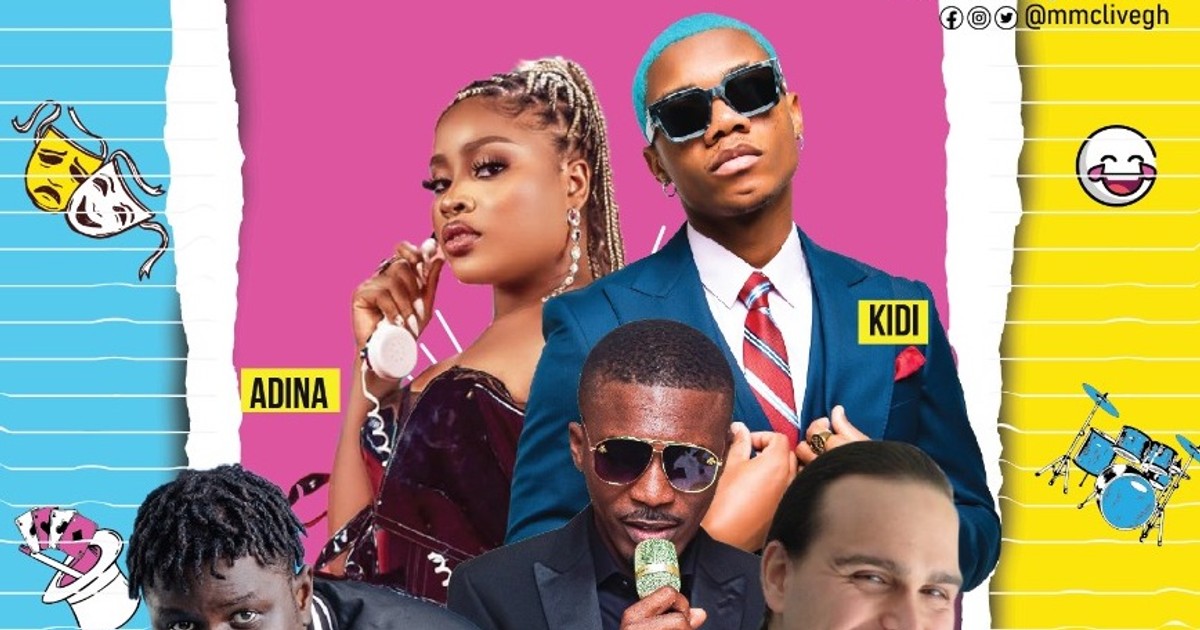 KiDi, Adina, Kenny Blaq, Regardt the Magician to perform at MMC Live 2022 - Vimarsana News
