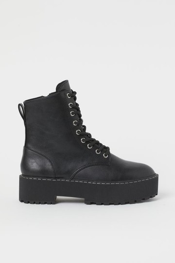 Magas talpú bokacsizma H&M 9495 Ft
