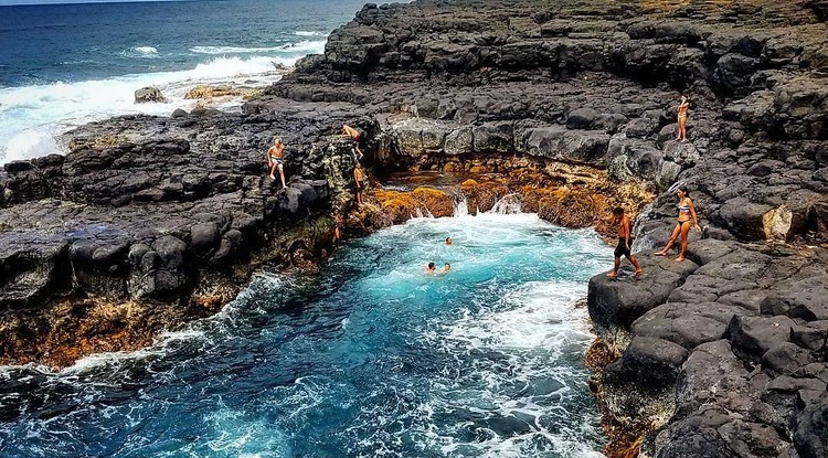 Queen's Bath - Kauai szigetek