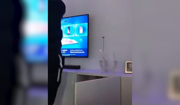 Gasio svecu pa polomio televizor