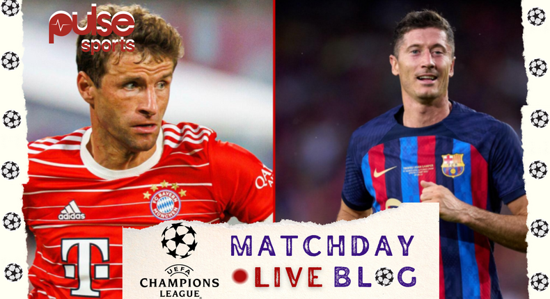 Muller and Lewandowski UCL Live Blog