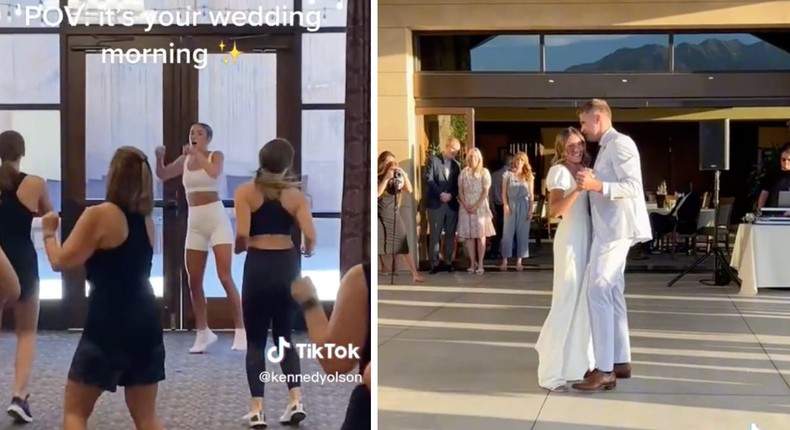 The video received 4.5 million views on TikTok.Kennedy Olson Hart via TikTok