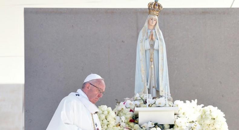 Pope Francis declared the two children saints 100 years after their first vision of the Virgin Mary