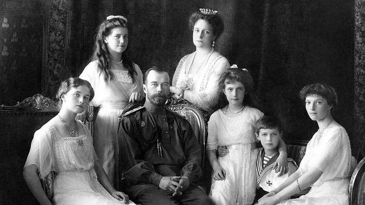 rodzina carska car Mikołaj II
