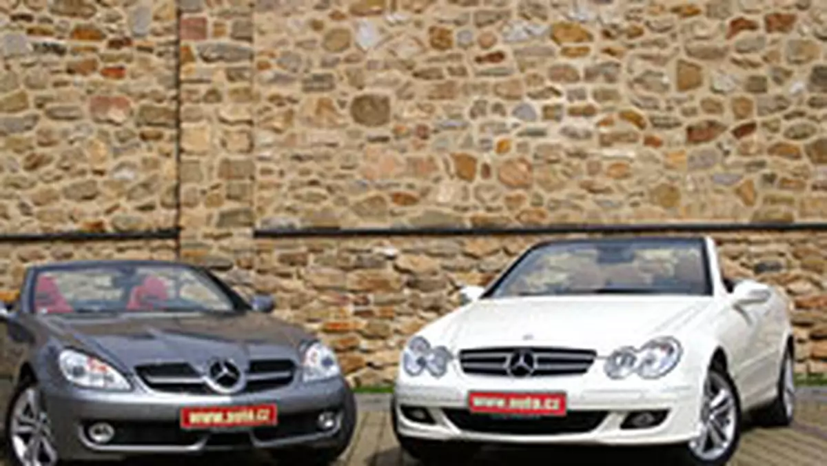 Test: Mercedes Benz SLK 350 i CLK 350 - trudny wybór