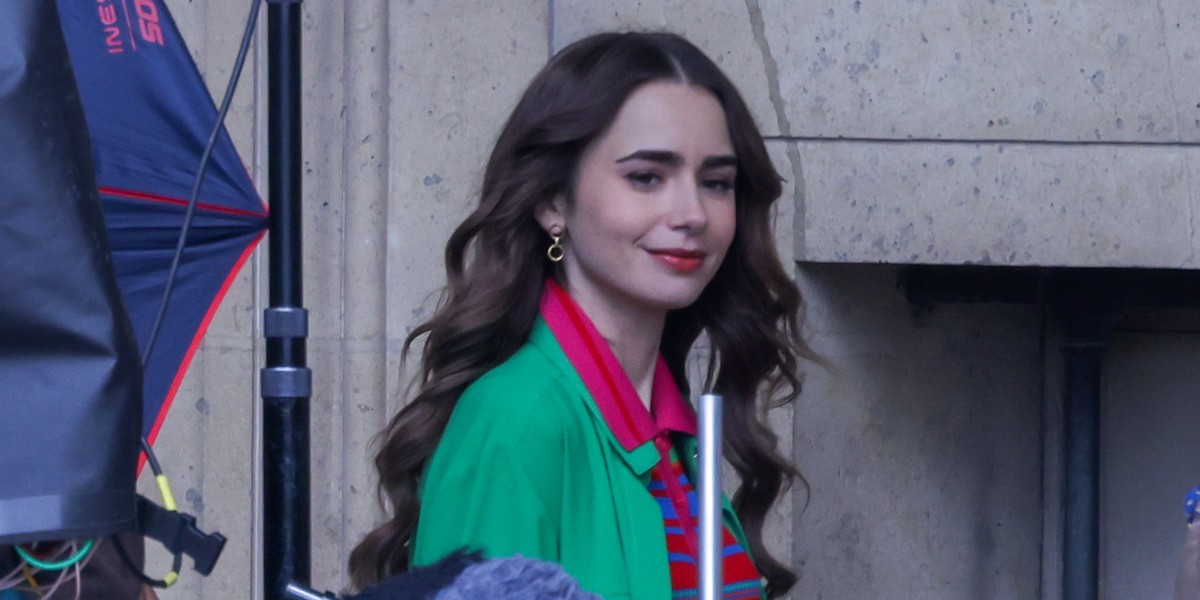 Lily Collins, aktorka odgrywająca rolę tytułowej Emily