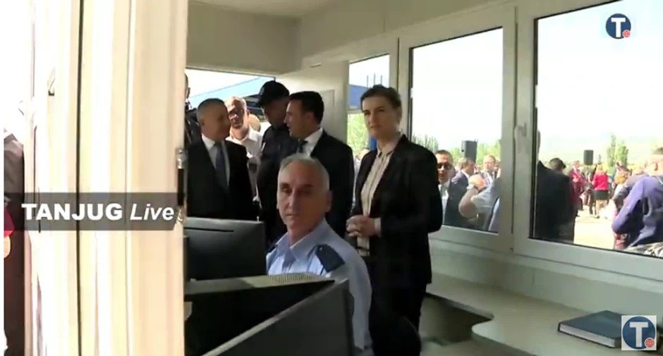 Ana Brnabić, Zoran Zaev, Preševo