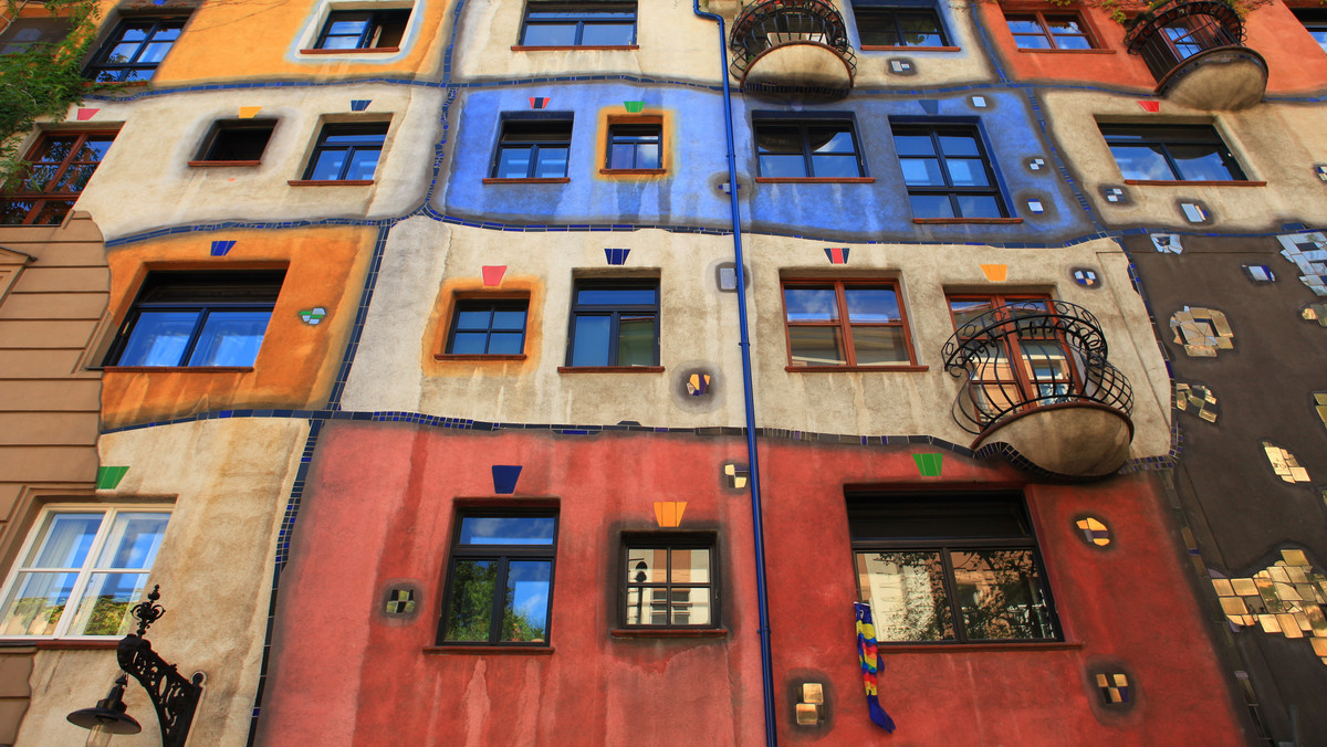Budynki Hundertwassera w Europie