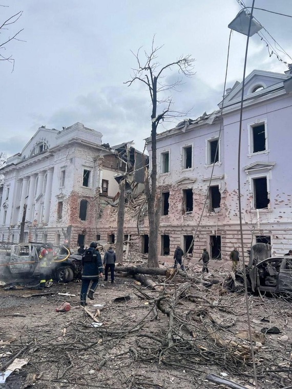 Cel rosyjskiego uderzenia w mieście Sumy