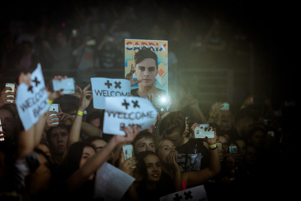 Martin Garrix - koncert w Tauron Arena Kraków - zdjęcia publiczności