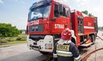 Tragedia w Ełku. W pożarze kampera zginęły dwie osoby. Ich dzieci cudem przeżyły