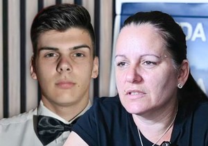 Marta Mićić i sin Dušan MIćić 