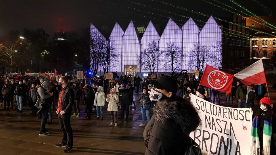 Protest w Szczecinie