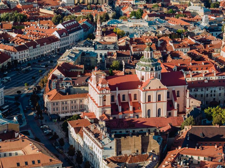 Stare miasto, kościół św. Kazimierza w Wilnie