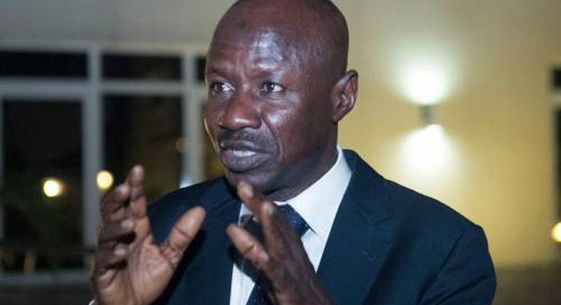 The Acting Executive Chairman of the EFCC, Mr Ibrahim Magu. [Daily Post]