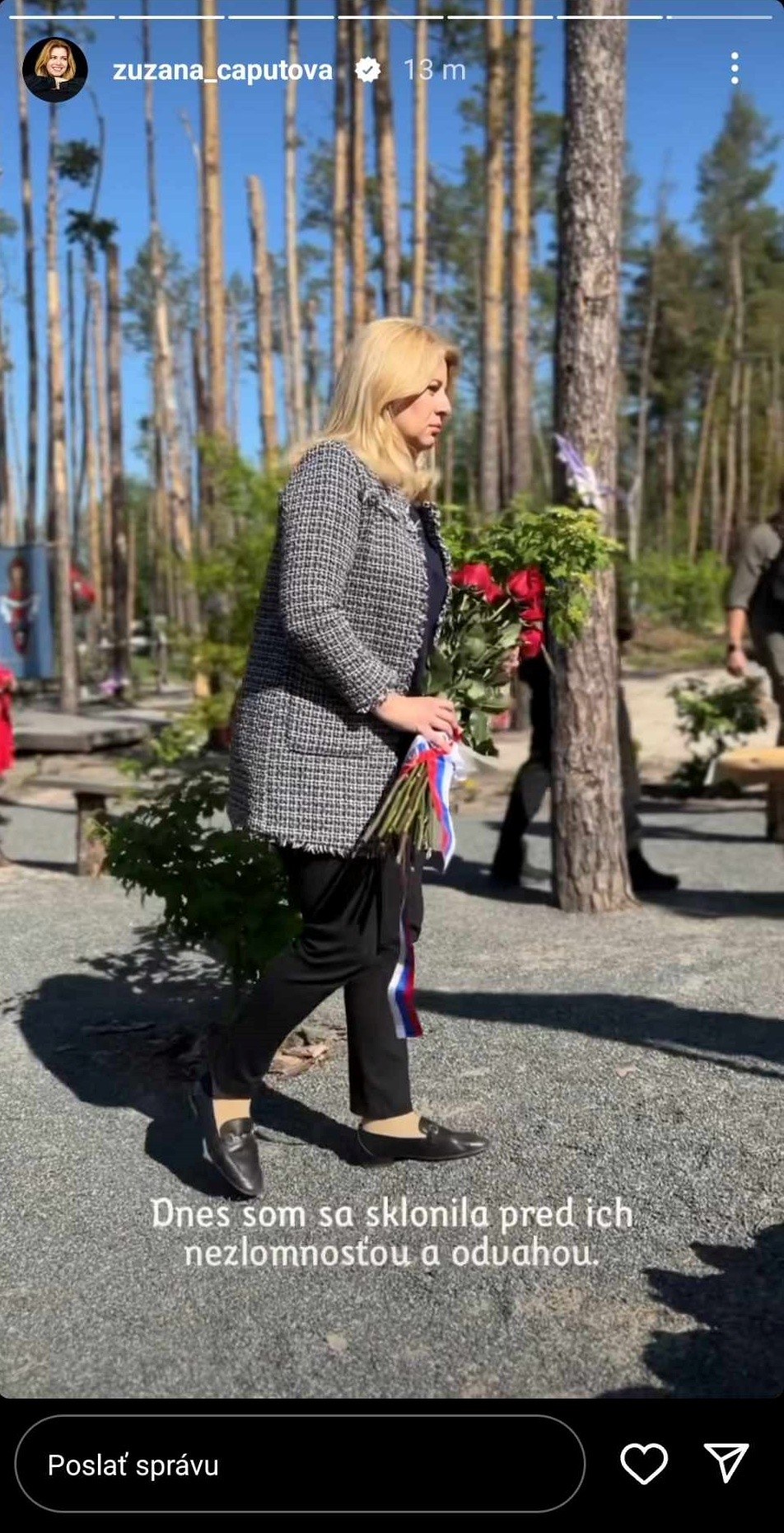 Čaputová na rozlúčkovej návšteve Ukrajiny.