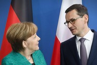 Angela Merkel Mateusz Morawiecki polityka dyplomacja Niemcy Polska